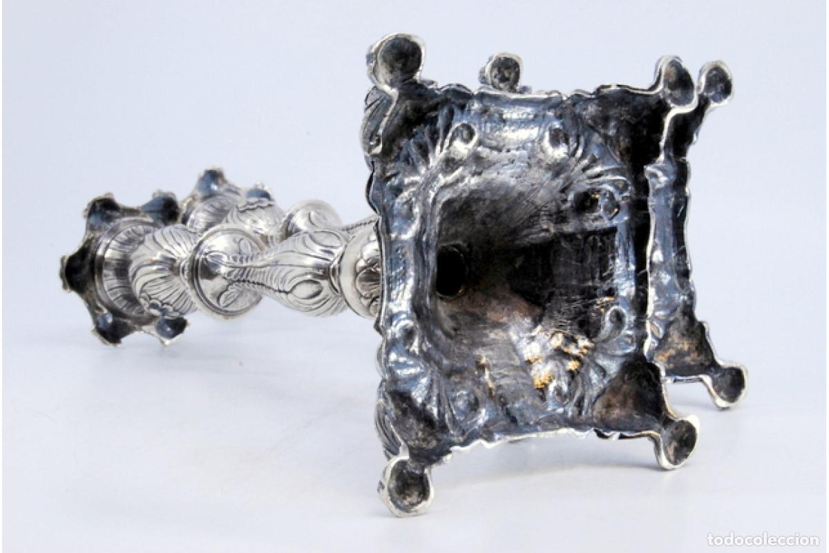 Antig&uuml;edades: candelabro de plata - Foto 5