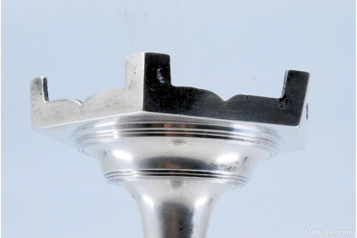Antig&uuml;edades: candelabro de plata - Foto 7