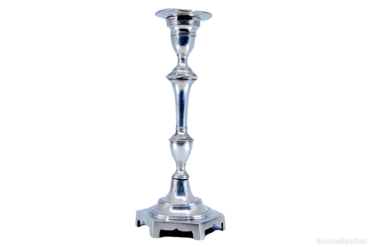 Antig&uuml;edades: candelabro de plata - Foto 1