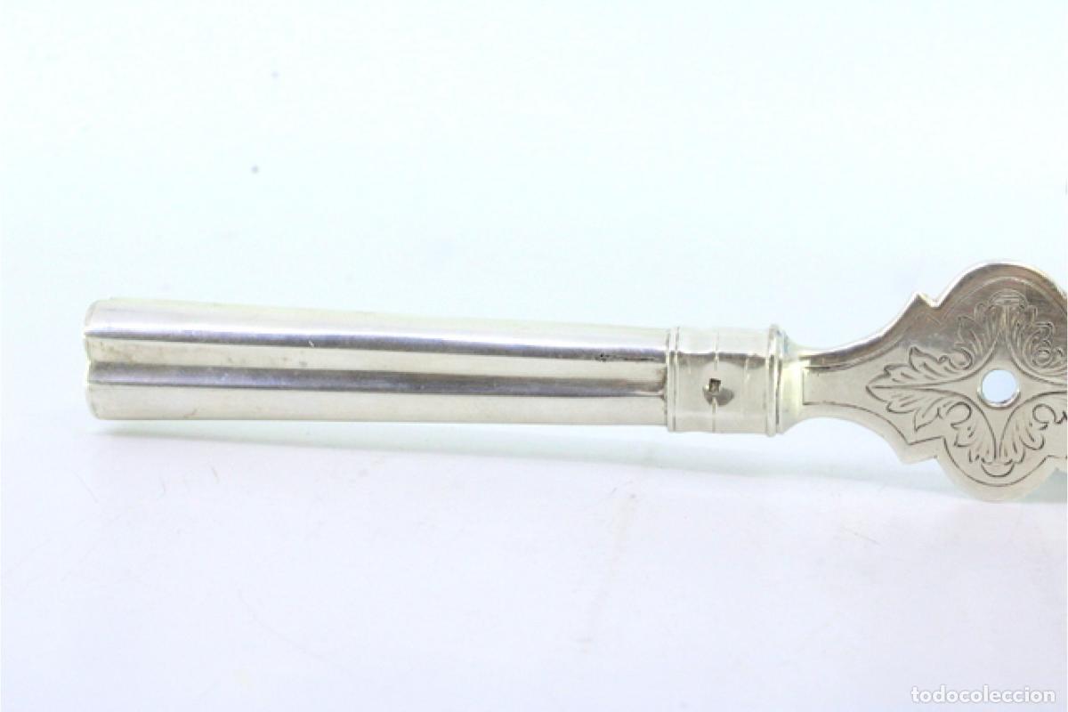 Antig&uuml;edades: Cuchillo de plata, para pescar - Foto 5