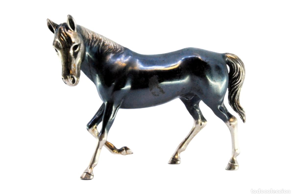 Antig&uuml;edades: Caballo de plata - Foto 1
