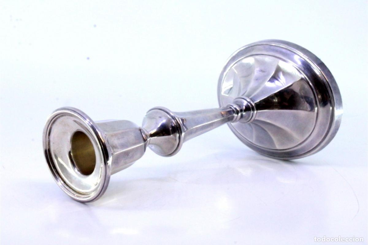Antig&uuml;edades: candelabro de plata - Foto 4