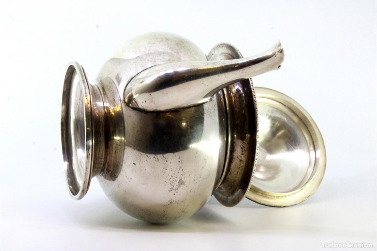 Antig&uuml;edades: tetera de plata - Foto 3