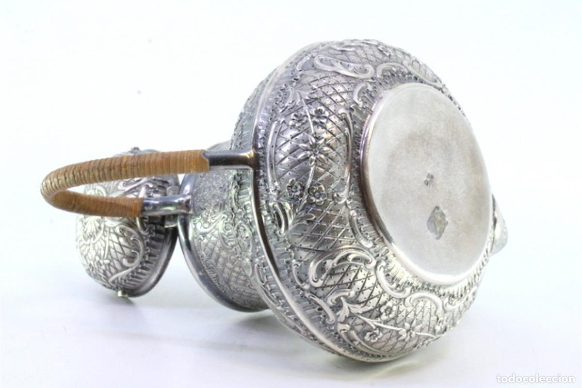 Antig&uuml;edades: tetera de plata - Foto 6