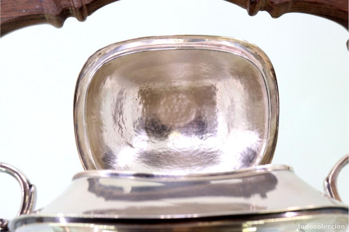Antig&uuml;edades: tetera de plata - Foto 3