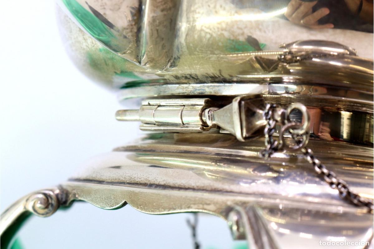 Antig&uuml;edades: tetera de plata - Foto 6