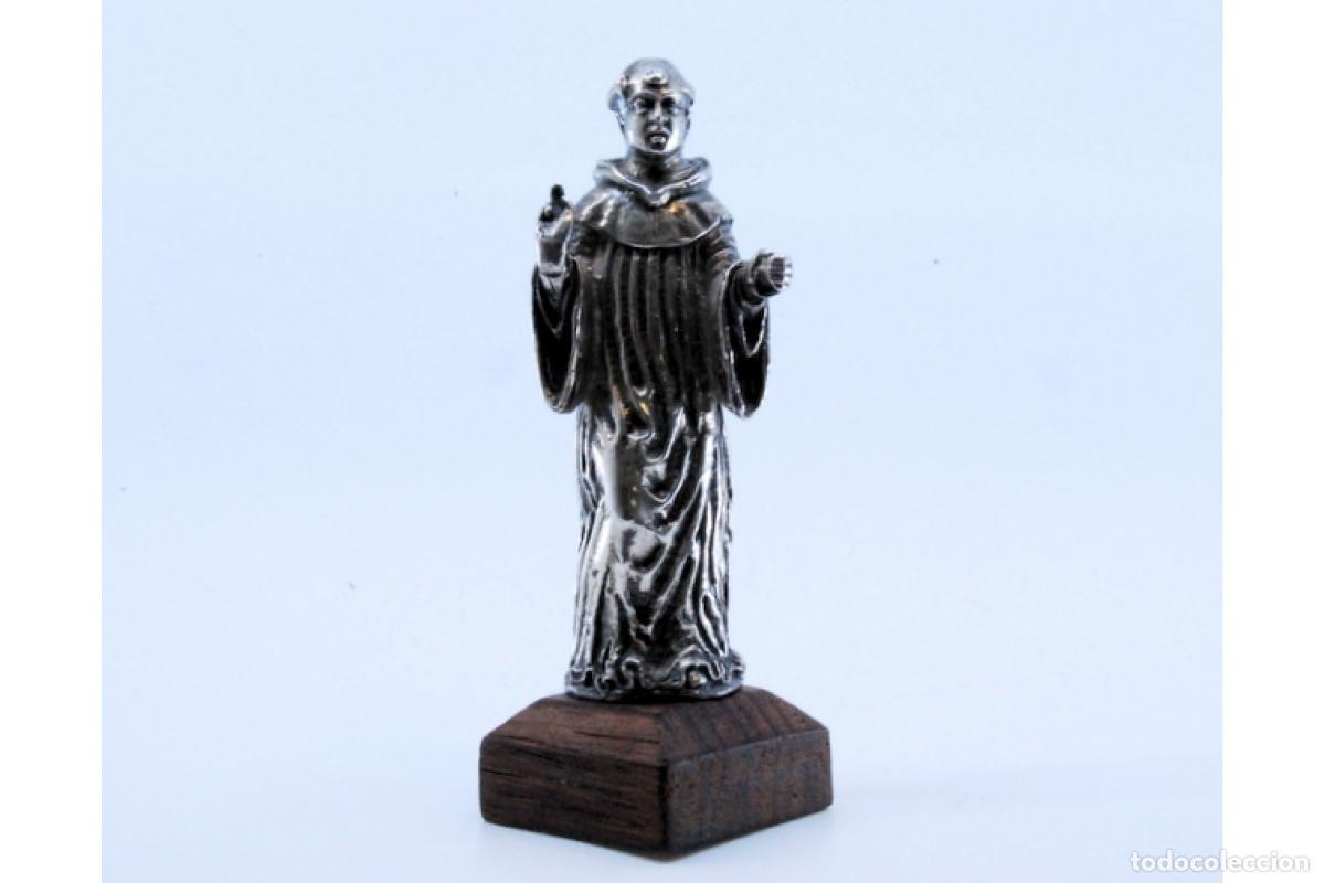Antig&uuml;edades: Estatuilla de plata - San Antonio - Foto 2