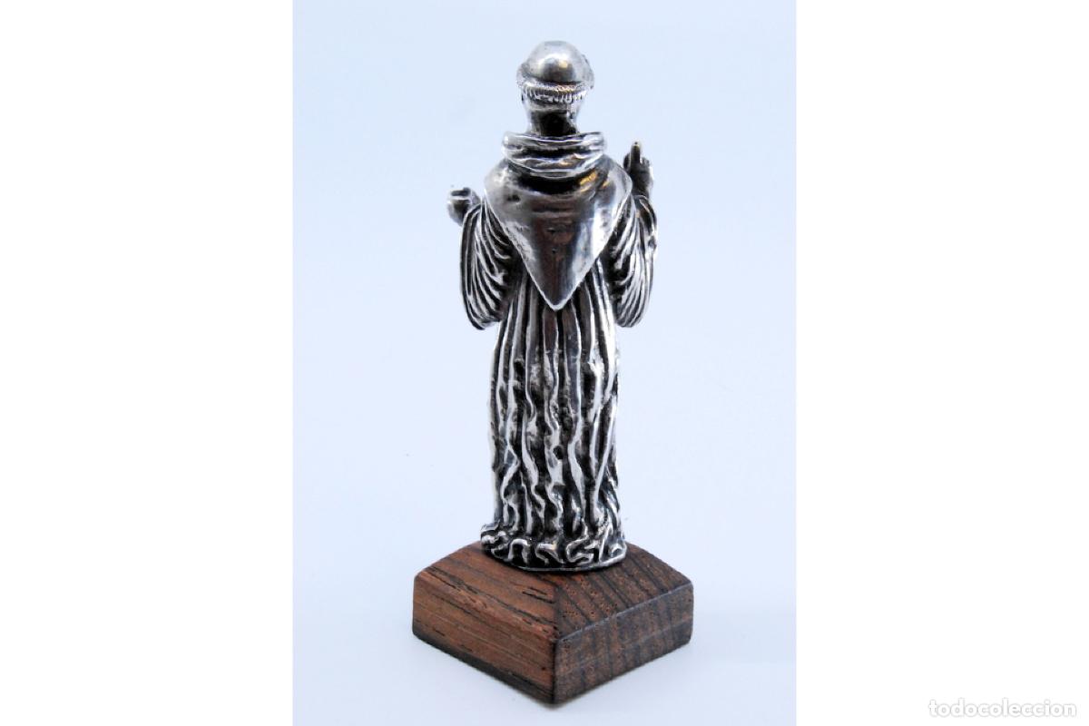 Antig&uuml;edades: Estatuilla de plata - San Antonio - Foto 9