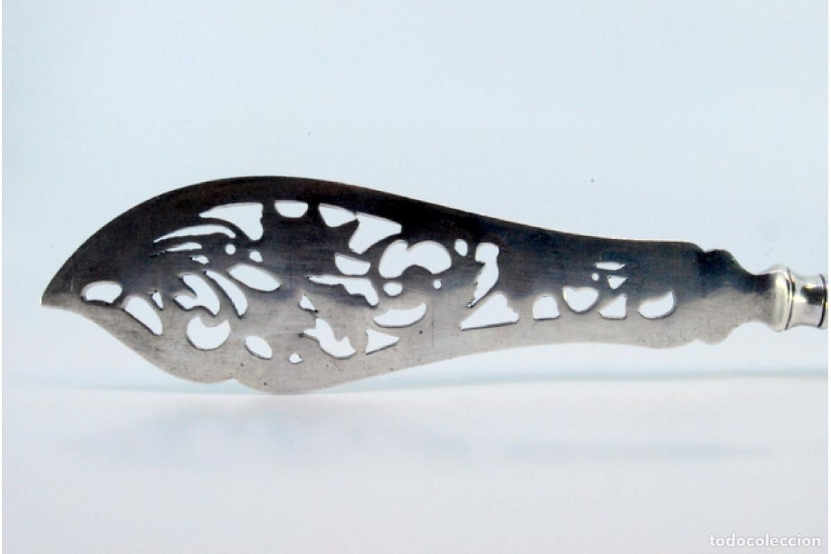 Antig&uuml;edades: Cuchillo de plata, para pescar - Foto 5