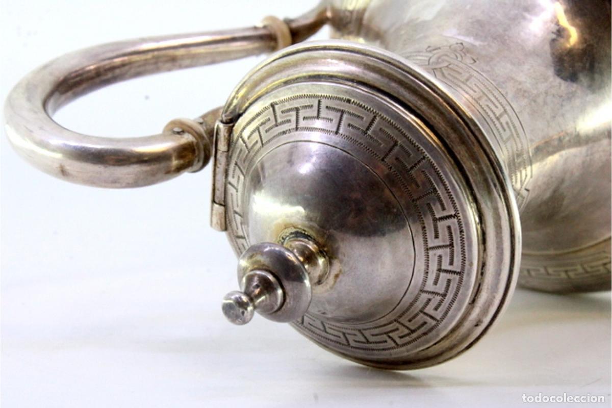 Antig&uuml;edades: tetera de plata - Foto 7
