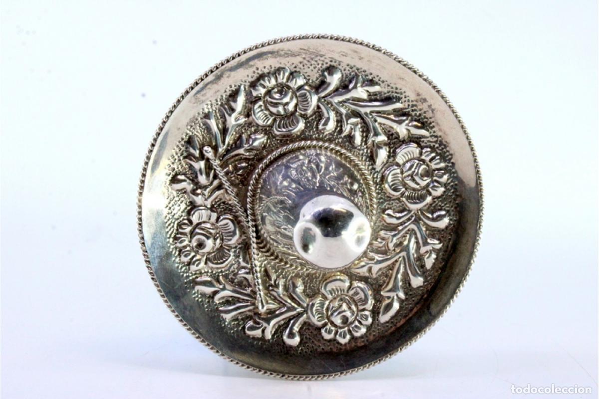 Antig&uuml;edades: Sombrero mexicano, en plata - Foto 4