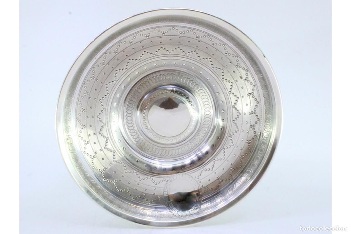 Antig&uuml;edades: taza de t&eacute; de plata - Foto 3