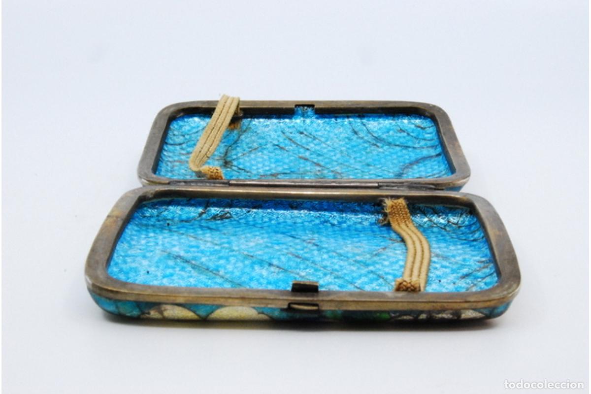 Antig&uuml;edades: Caja de cigarrillos, en plata - Foto 3