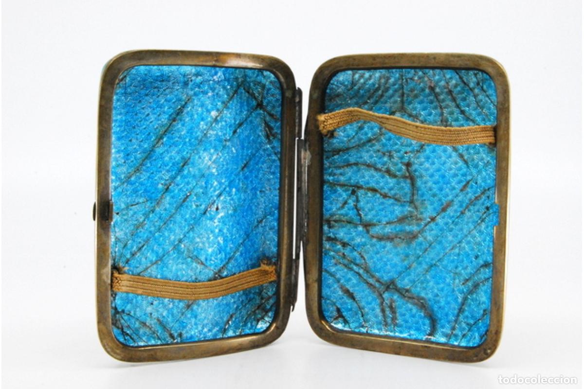 Antig&uuml;edades: Caja de cigarrillos, en plata - Foto 6
