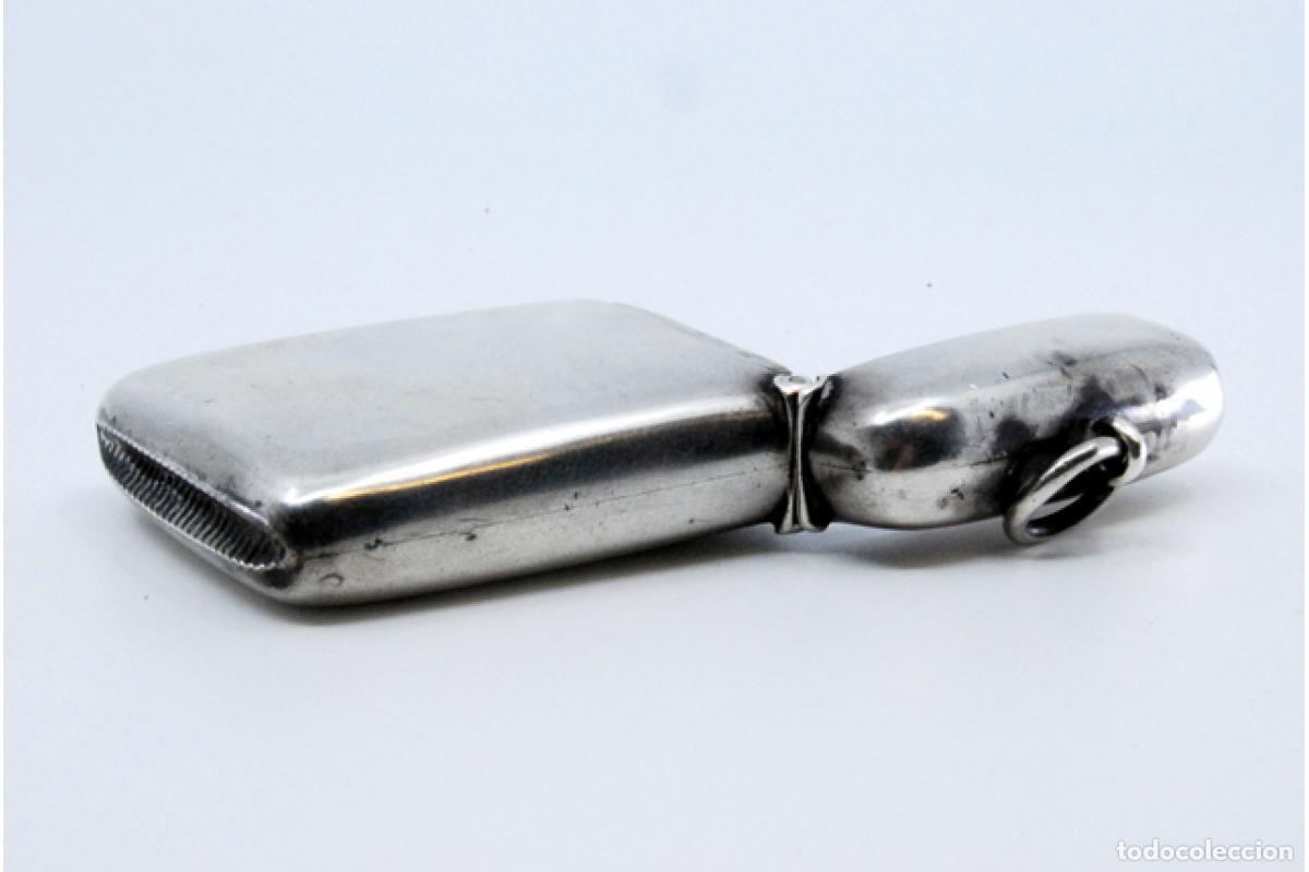 Antig&uuml;edades: Caja de cerillas de plata - Foto 7