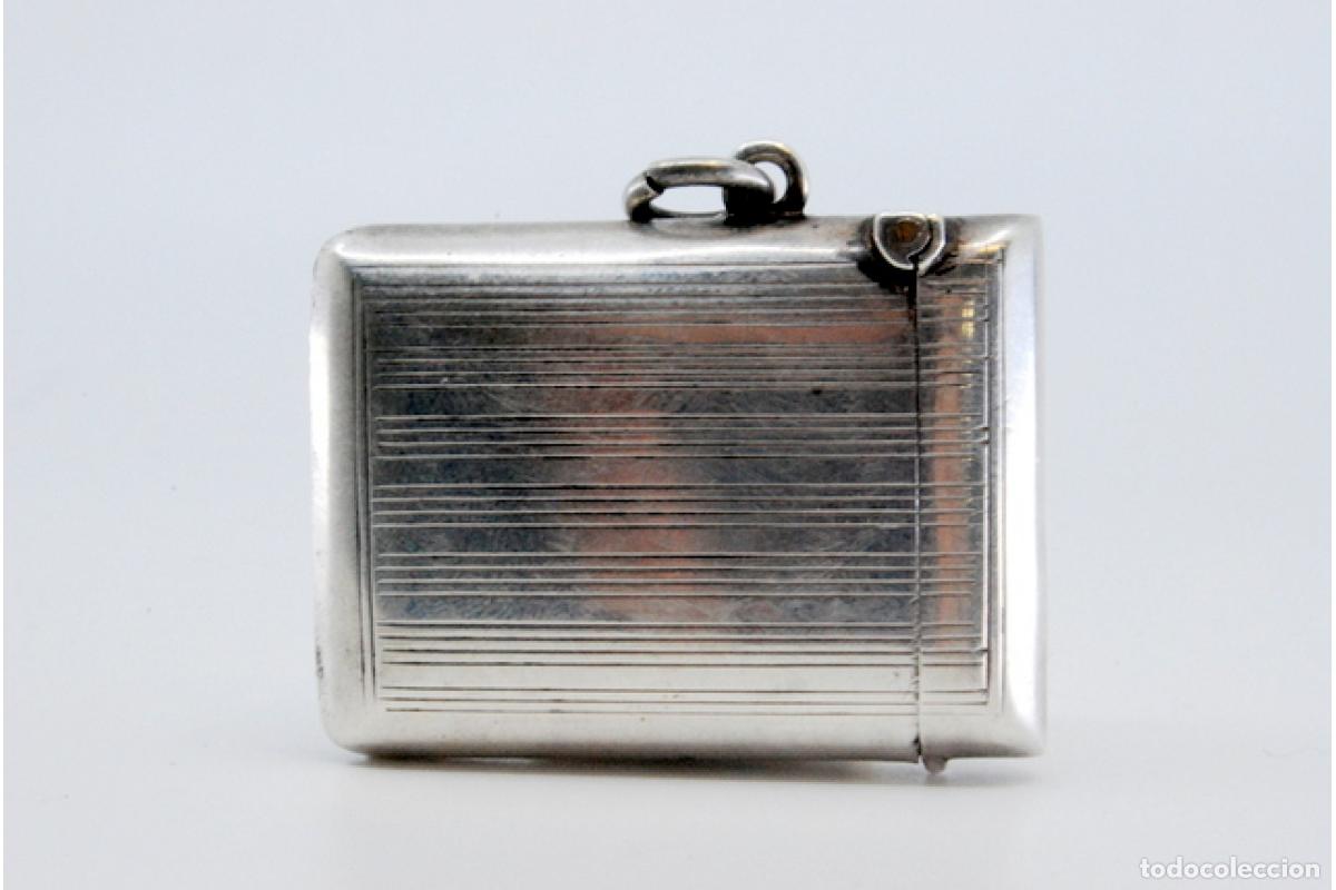 Antig&uuml;edades: Caja de cerillas de plata - Foto 6
