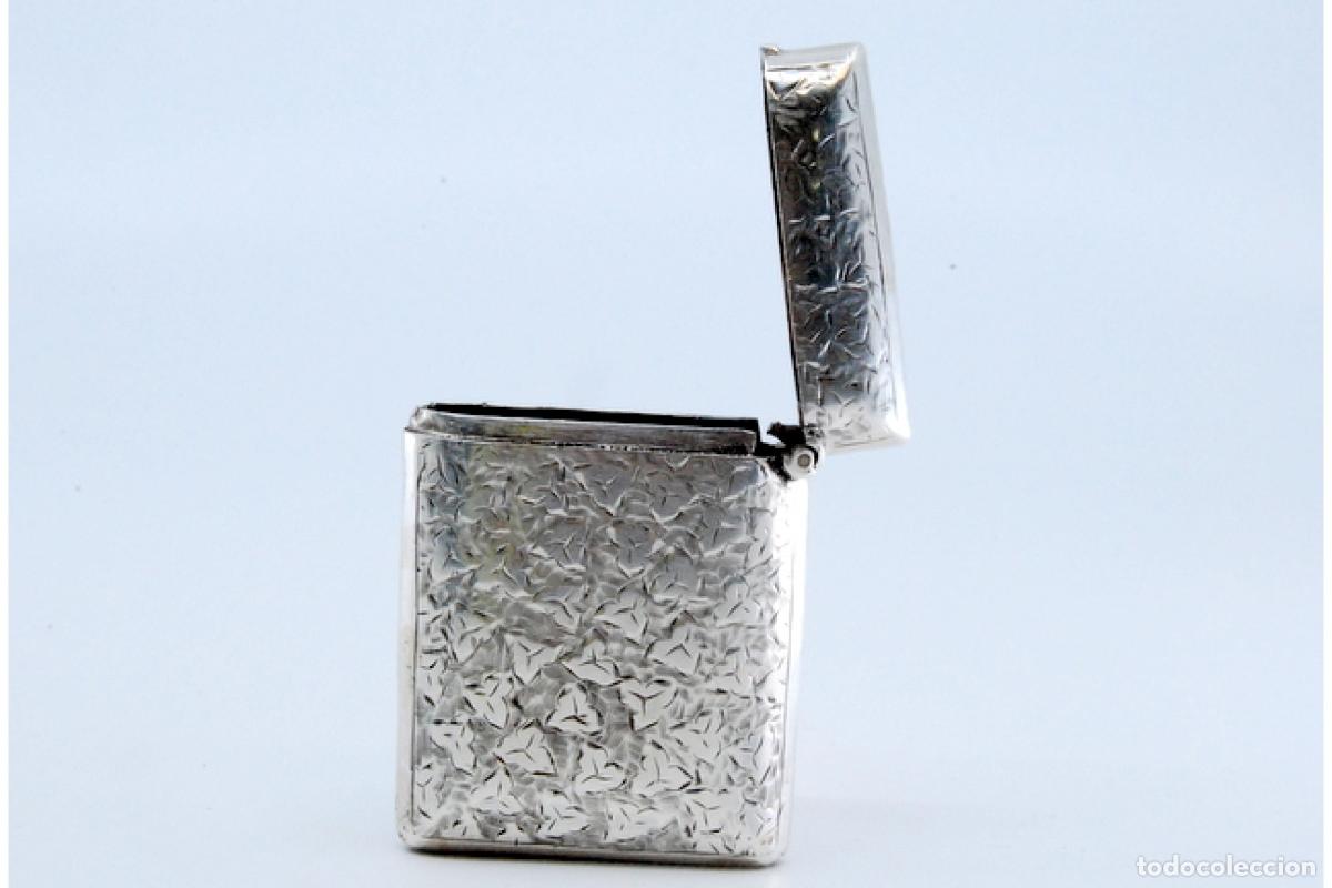 Antig&uuml;edades: Caja de cerillas de plata - Foto 5