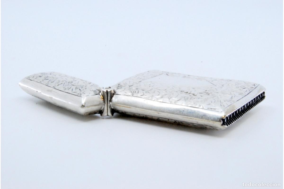 Antig&uuml;edades: Caja de cerillas de plata - Foto 9