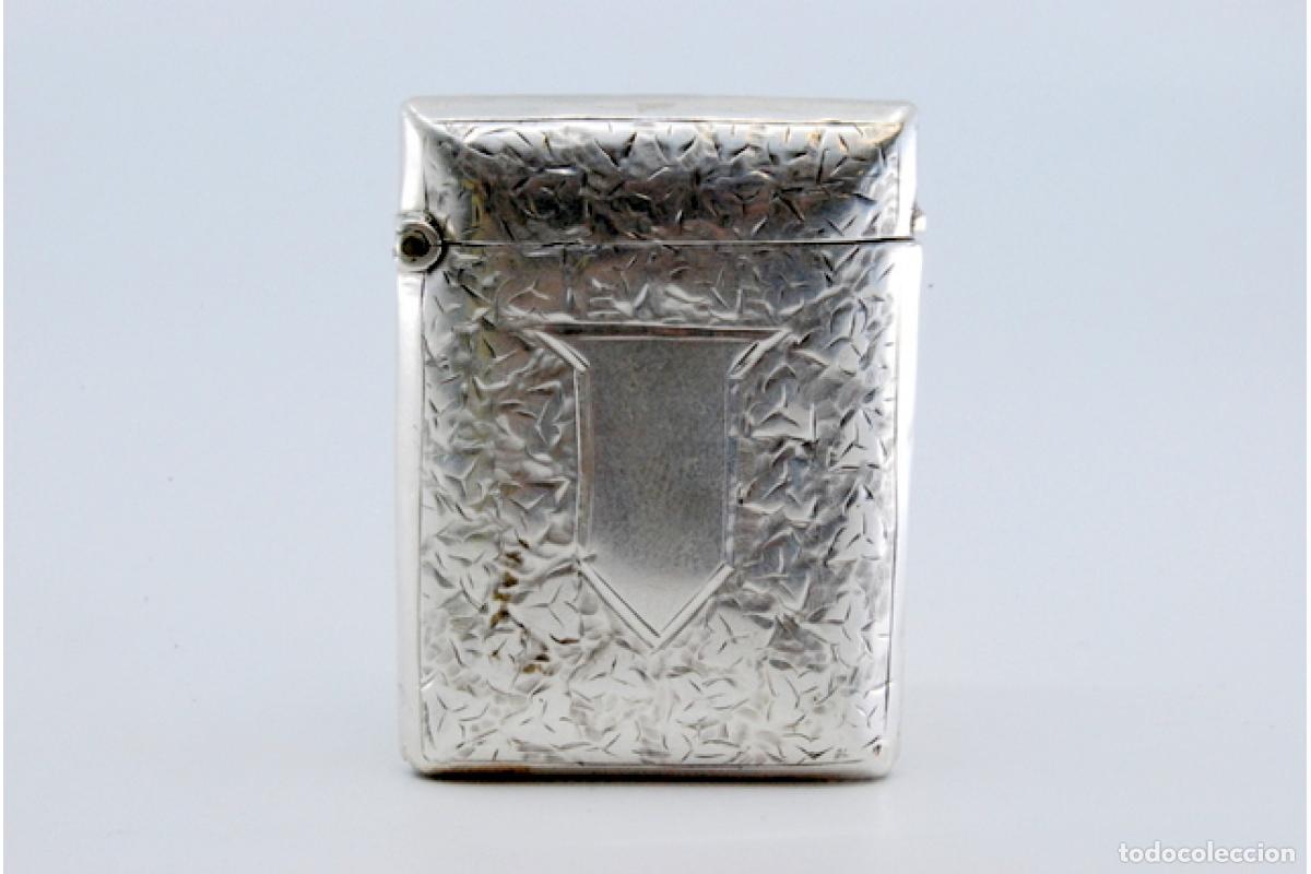 Antig&uuml;edades: Caja de cerillas de plata - Foto 10