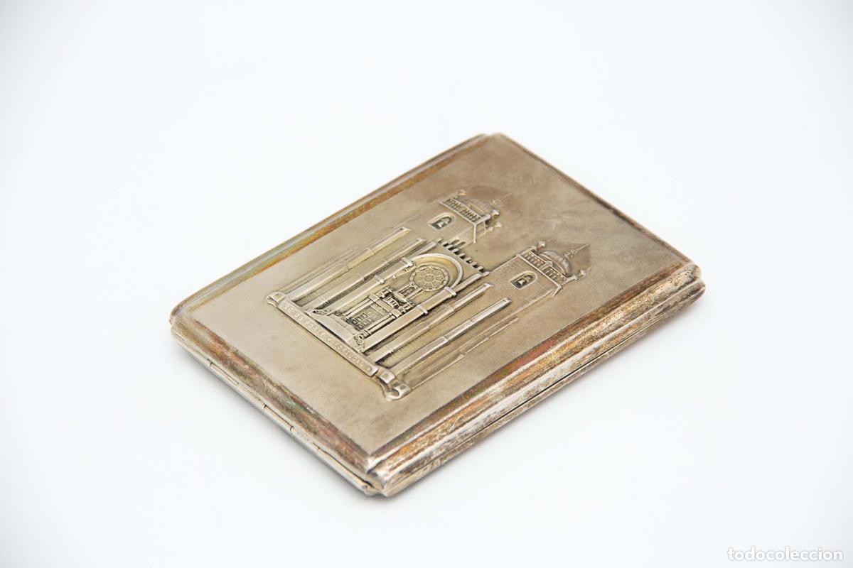 Antig&uuml;edades: Caja de cigarrillos, en plata - Foto 2
