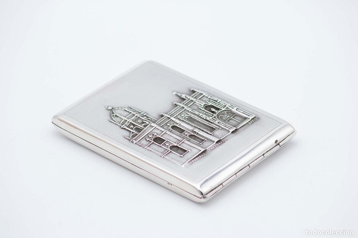 Antig&uuml;edades: Caja de cigarrillos, en plata - Foto 1