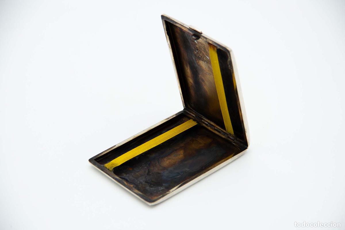 Antig&uuml;edades: Caja de cigarrillos, en plata - Foto 2