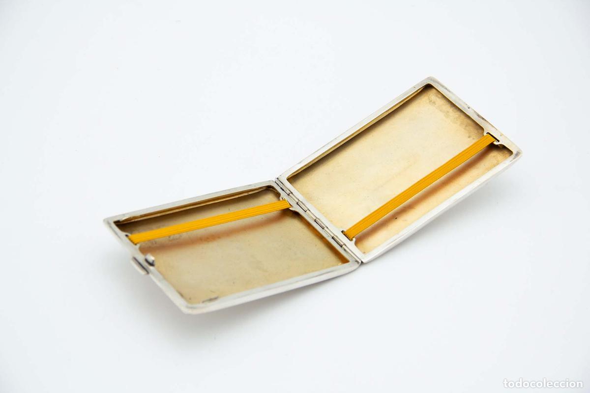 Antig&uuml;edades: Caja de cigarrillos, en plata - Foto 2