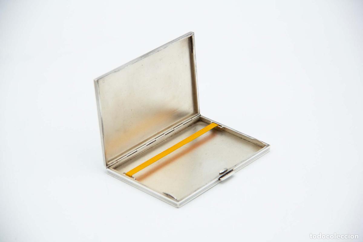 Antig&uuml;edades: Caja de cigarrillos, en plata - Foto 2