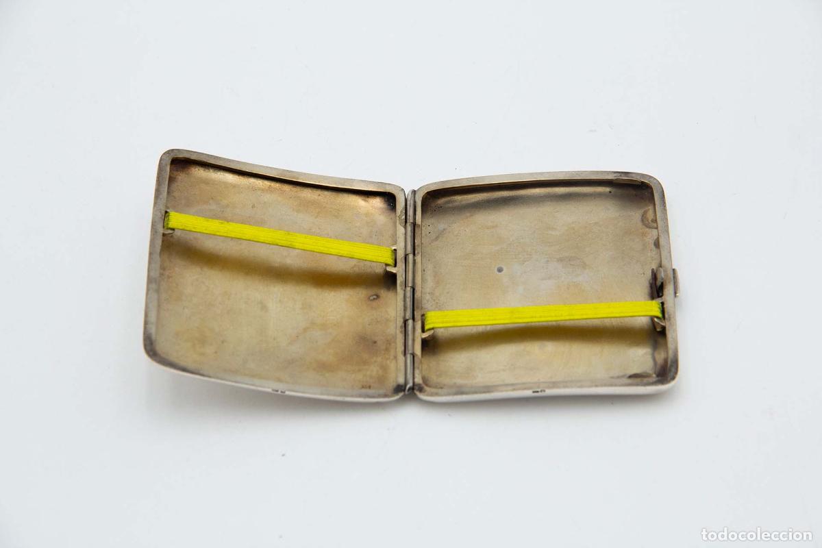 Antig&uuml;edades: Caja de cigarrillos, en plata - Foto 2