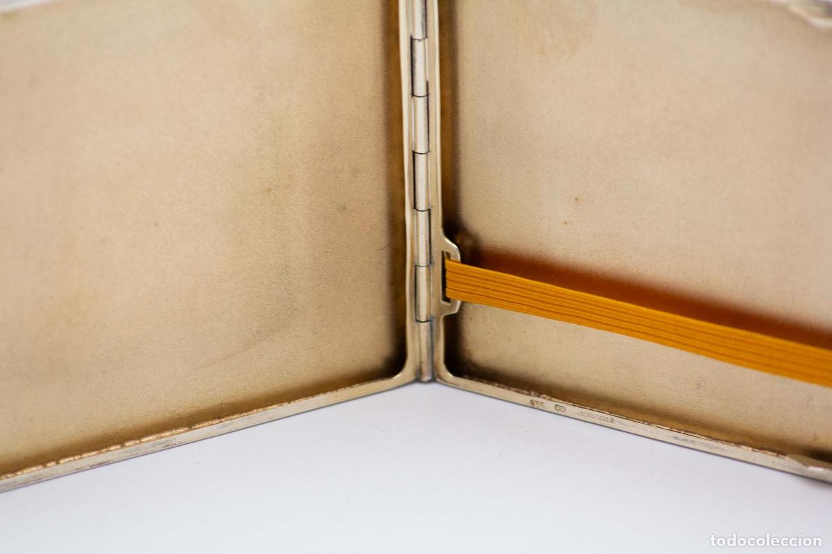 Antig&uuml;edades: Caja de cigarrillos, en plata - Foto 3