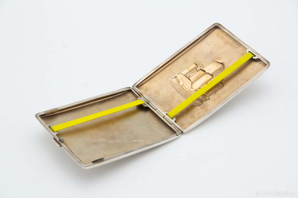 Antig&uuml;edades: Caja de cigarrillos, en plata - Foto 3
