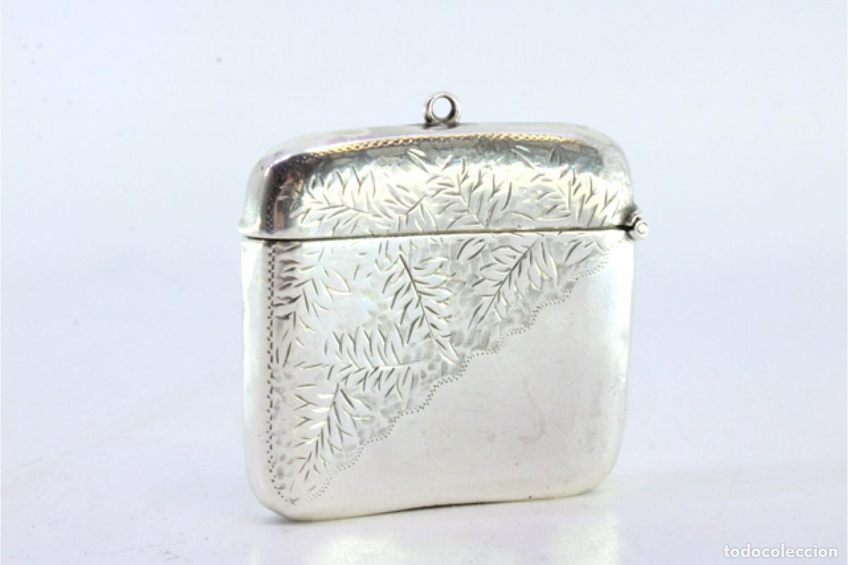 Antig&uuml;edades: Caja de cerillas de plata - Foto 5