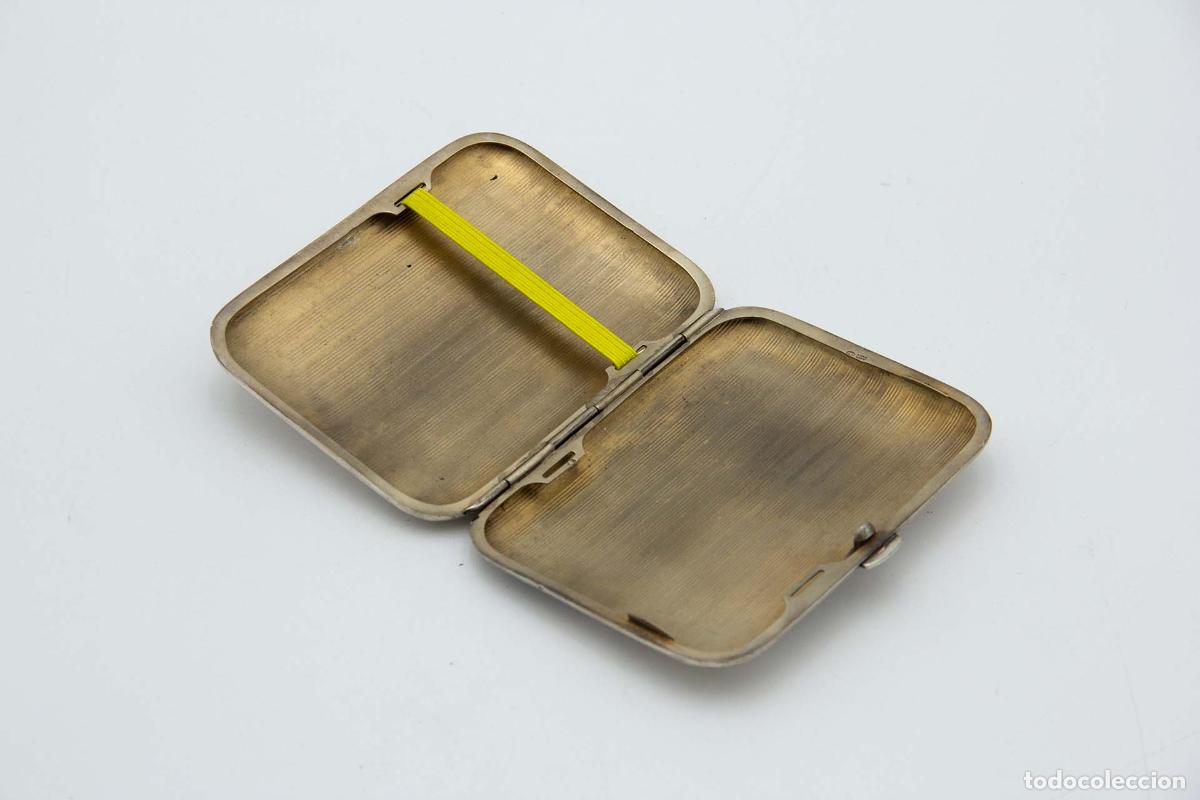 Antig&uuml;edades: Caja de cigarrillos, en plata - Foto 2