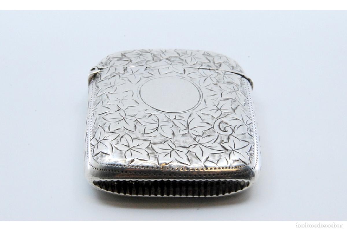 Antig&uuml;edades: Caja de cerillas de plata - Foto 10