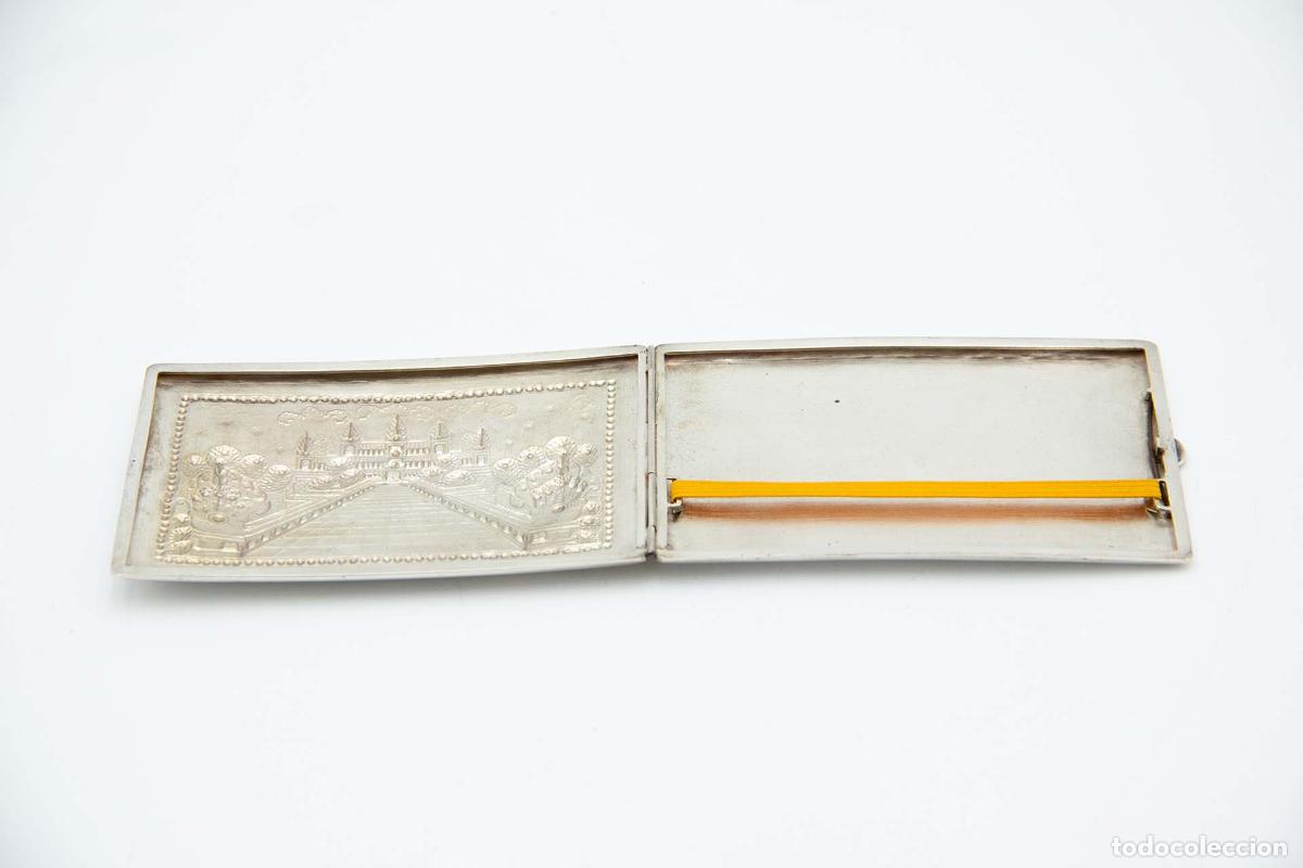 Antig&uuml;edades: Caja de cigarrillos, en plata - Foto 3