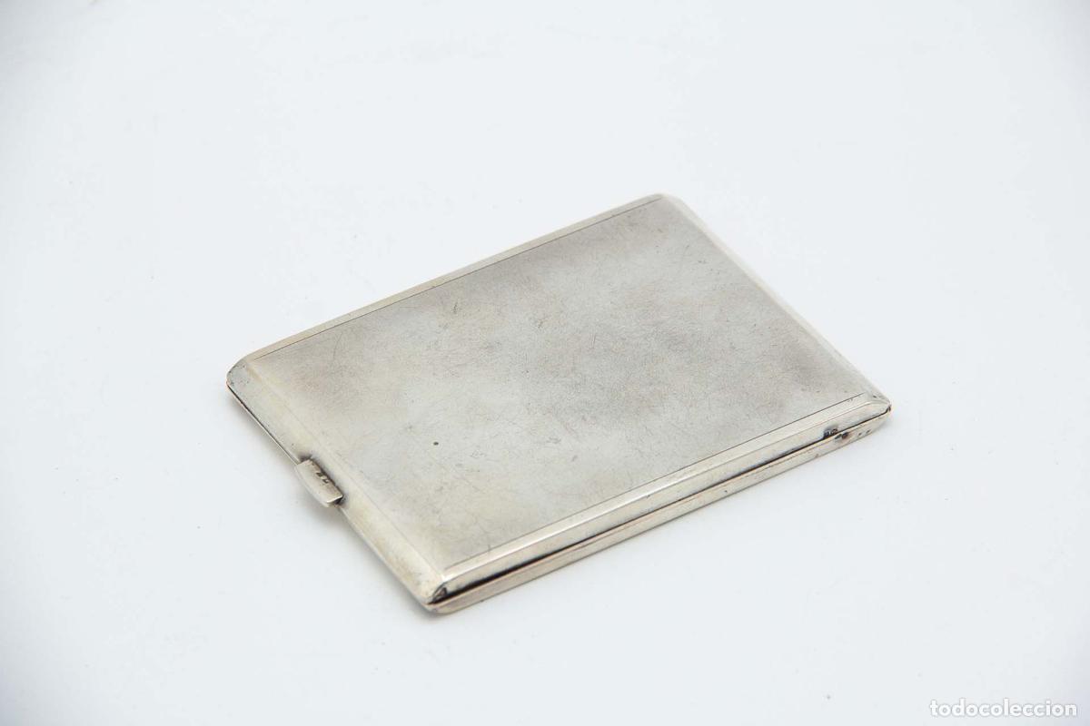 Antig&uuml;edades: Caja de cigarrillos, en plata - Foto 1
