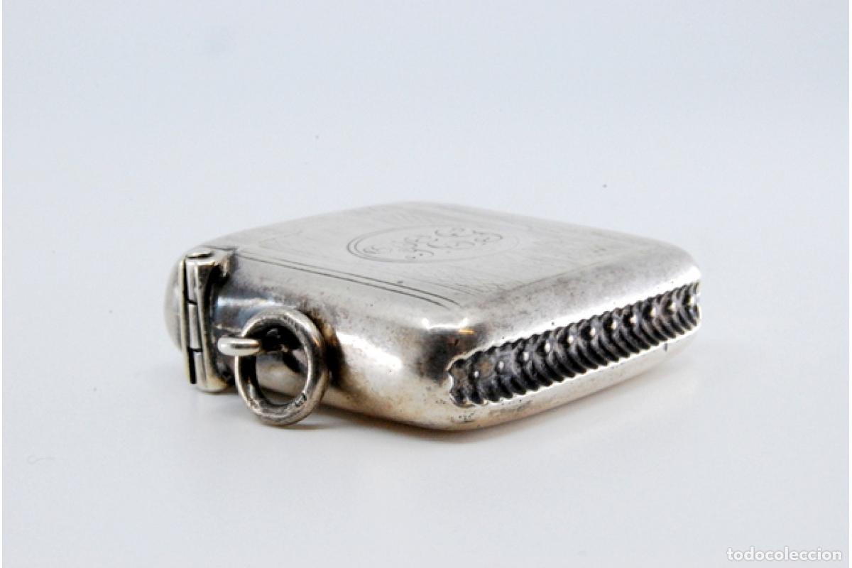 Antig&uuml;edades: Caja de cerillas de plata - Foto 6