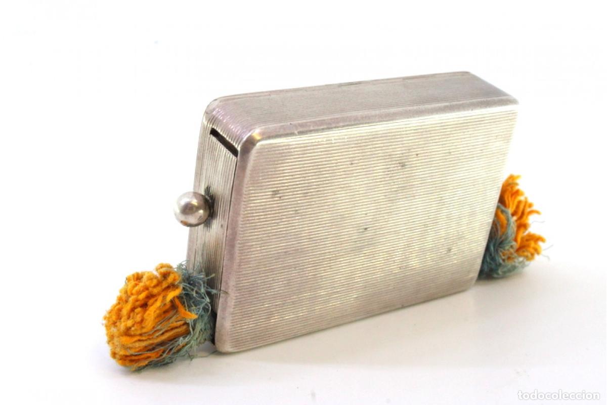Antig&uuml;edades: Caja de cerillas de plata - Foto 7