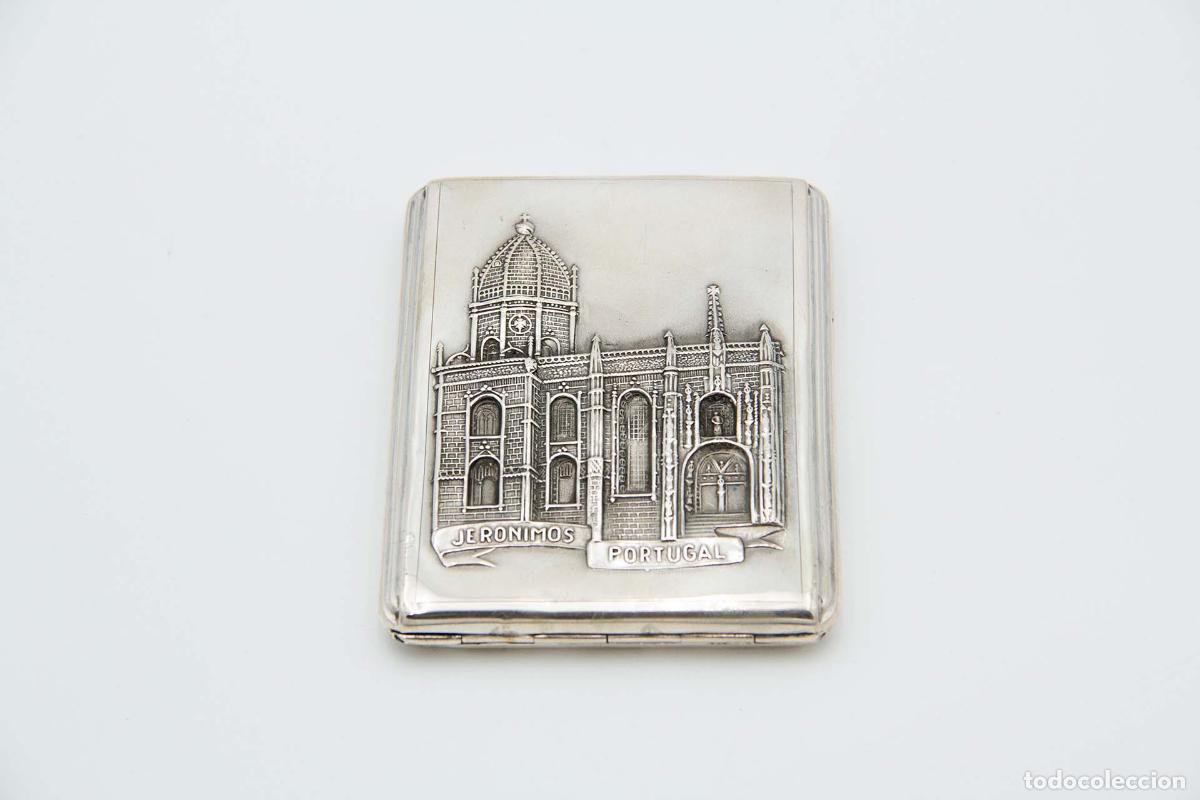 Antig&uuml;edades: Caja de cigarrillos, en plata - Foto 2