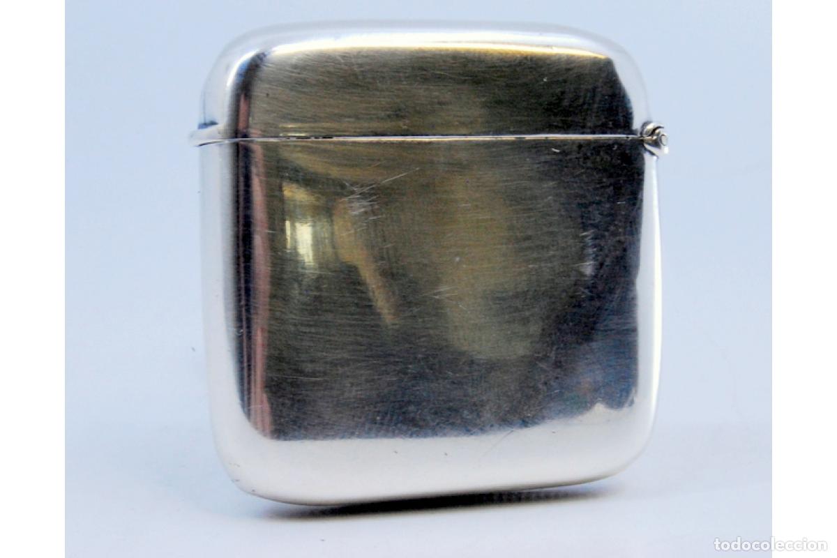 Antig&uuml;edades: Caja de cerillas de plata - Foto 8