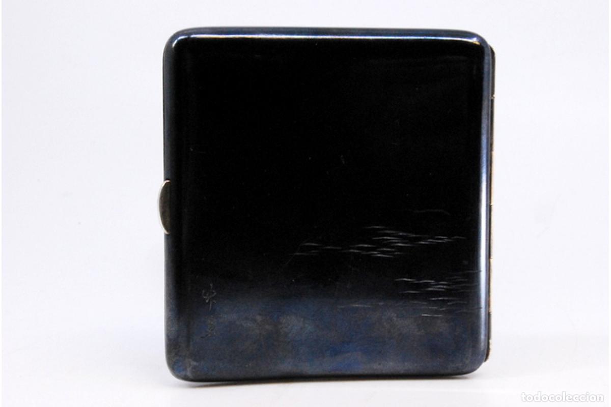 Antig&uuml;edades: Caja de cigarrillos, en plata - Foto 5