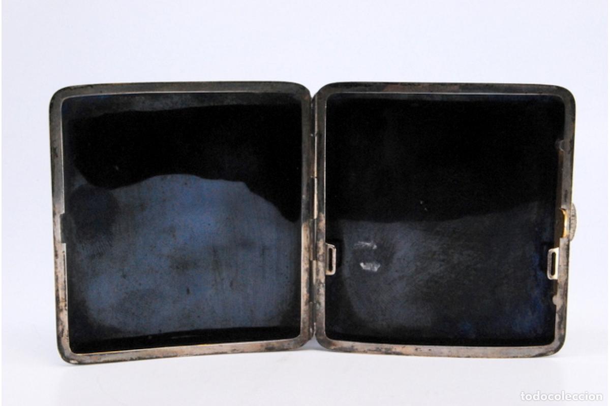 Antig&uuml;edades: Caja de cigarrillos, en plata - Foto 6