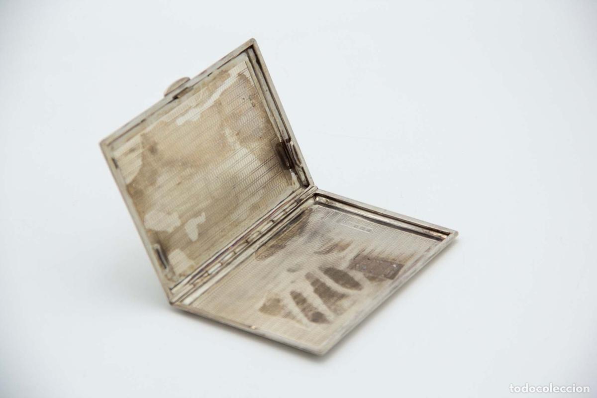 Antig&uuml;edades: Caja de cigarrillos, en plata - Foto 2