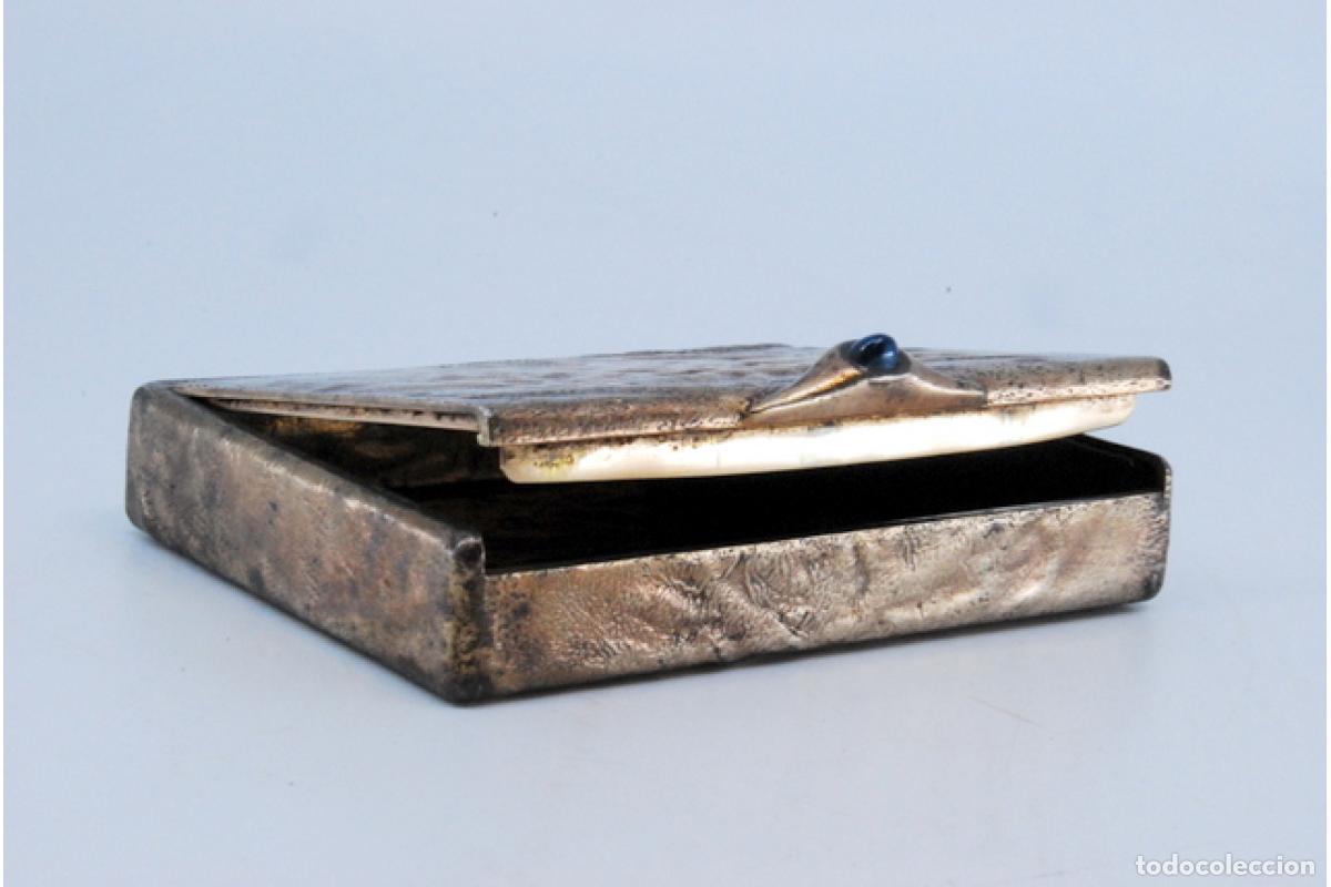 Antig&uuml;edades: Caja de cigarrillos, en plata - Foto 10