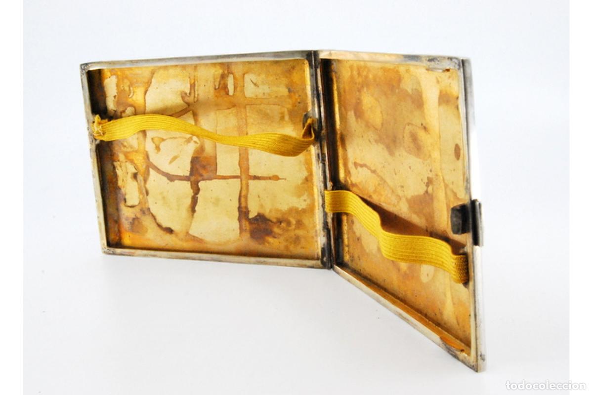 Antig&uuml;edades: Caja de cigarrillos, en plata - Foto 5