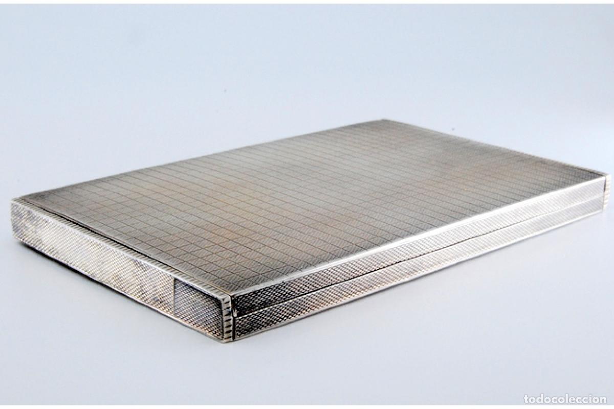 Antig&uuml;edades: Caja de cigarrillos, en plata - Foto 6