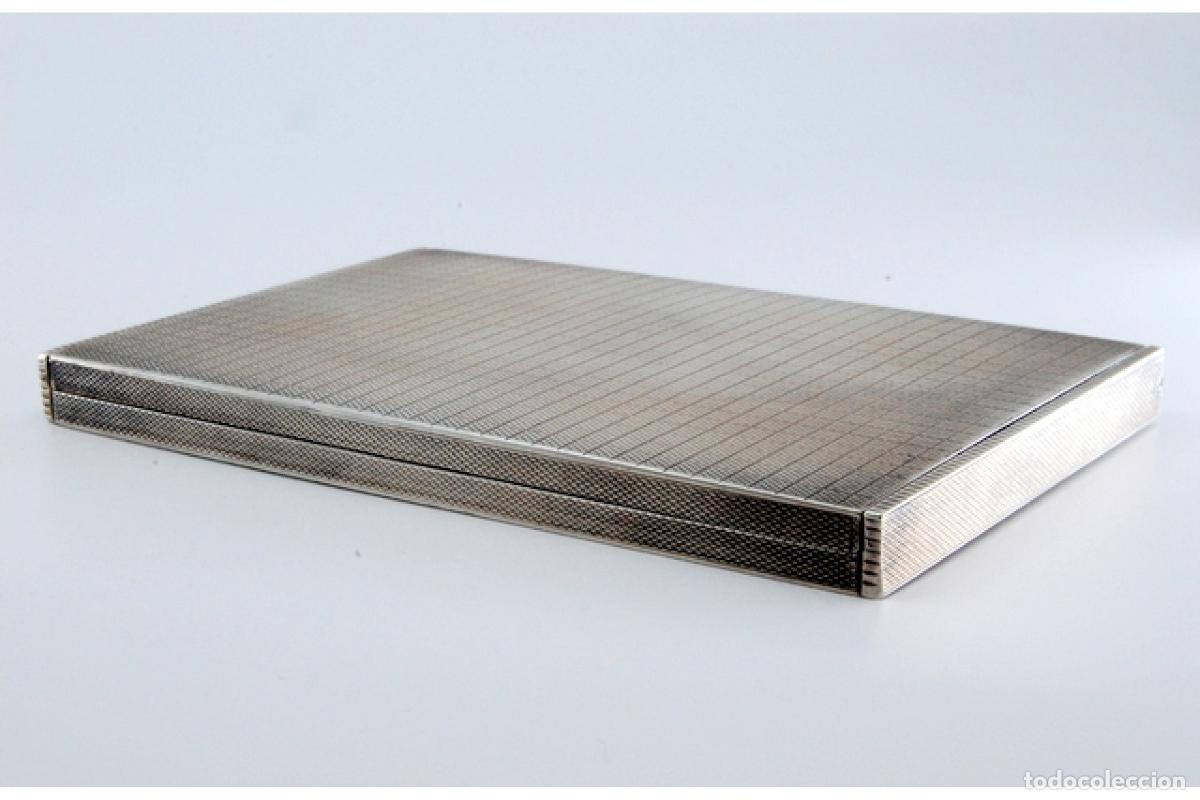 Antig&uuml;edades: Caja de cigarrillos, en plata - Foto 10