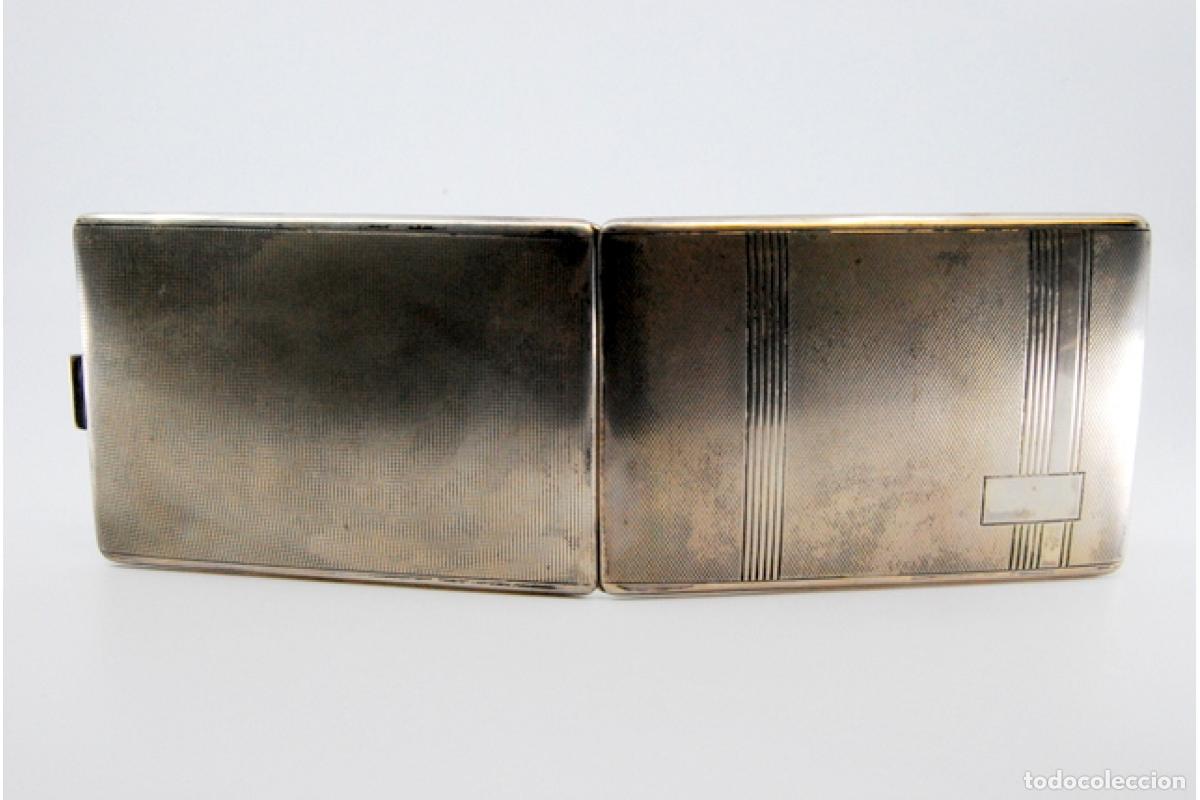 Antig&uuml;edades: Caja de cigarrillos, en plata - Foto 5