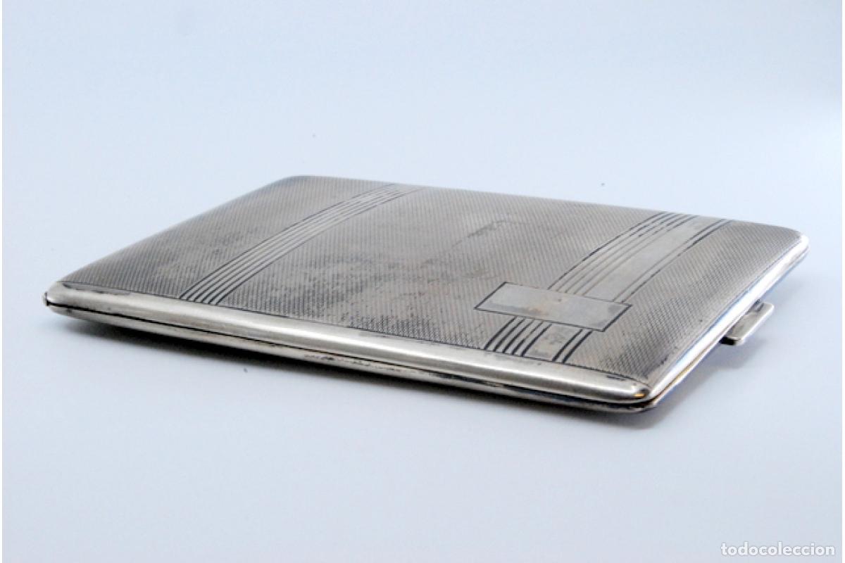 Antig&uuml;edades: Caja de cigarrillos, en plata - Foto 9