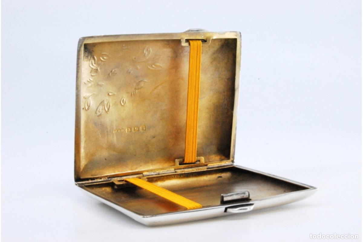 Antig&uuml;edades: Caja de cigarrillos, en plata - Foto 6